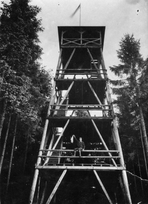 Aussichtsturm auf dem Löher Kopf 1929