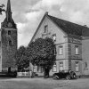 Kirche und Gasthof Klein - Postkarte aus den 1930er Jahren