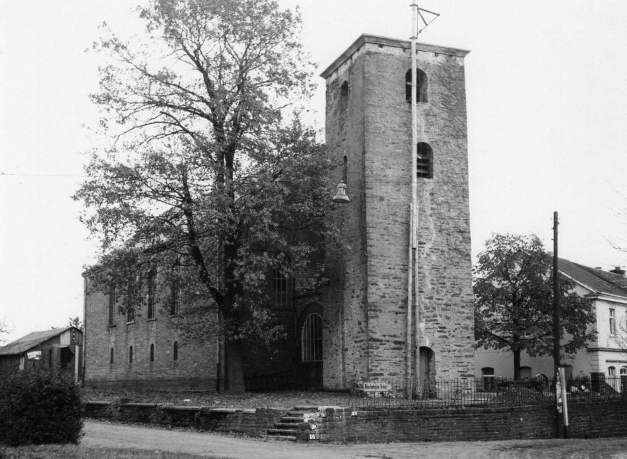 Drabenderhöhe Kirche März 1953