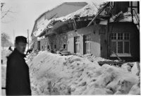 Einsturz des Saalbaus im Winter 1940/41