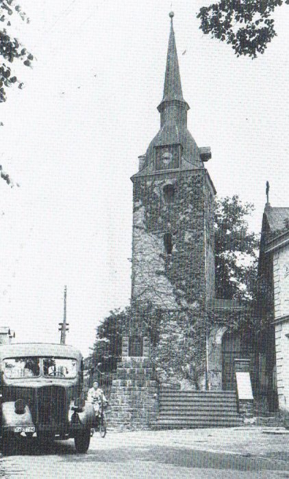 Drabenderhöhe - Kirche in den 1920er Jahren