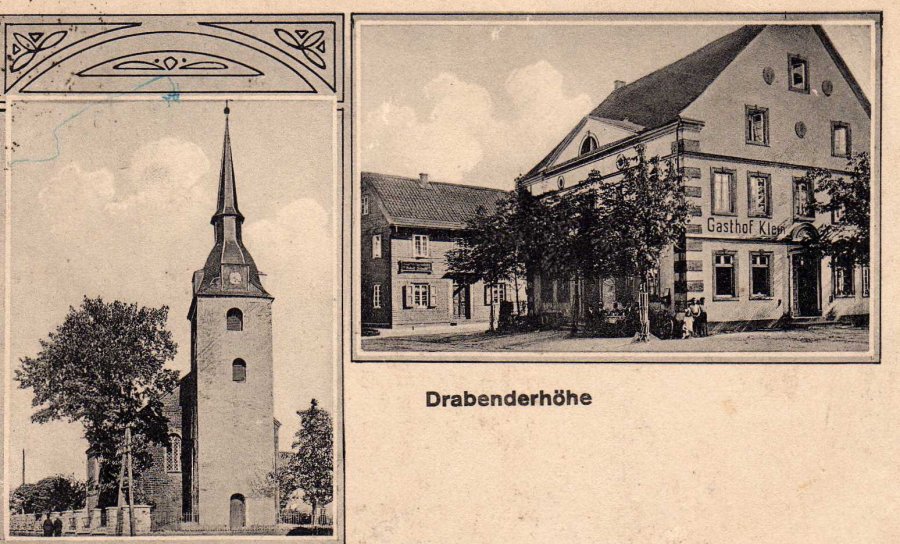 Drabenderhöhe Postkarte von 1924