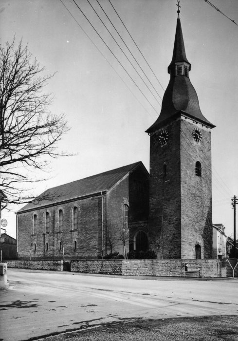 Drabenderhöhe Kirche Februar 1964