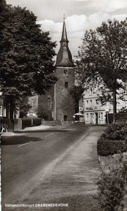 Drabenderhöhe Kirche um 1955