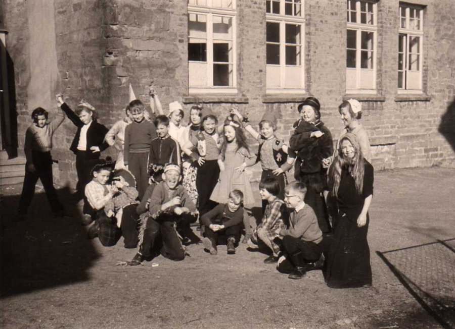 Die alten Schule in den 1950er Jahren