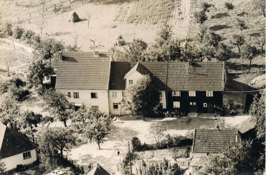 Dumpe, Ortsteil Scheidt, um 1954