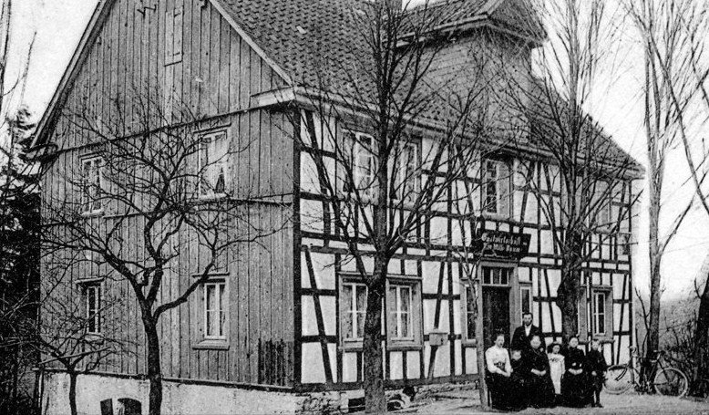 Brächen - Gaststätte Albrecht Baum vor 1914
