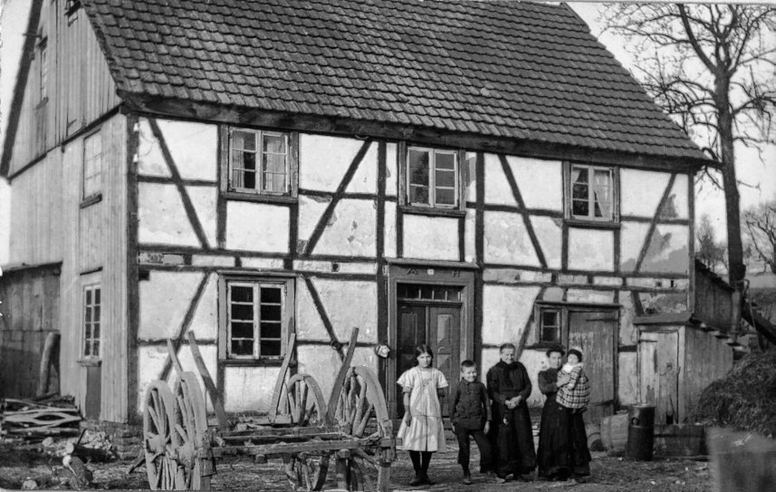 Haus Otto Höhler "Dumpe" im Scheidt 1913